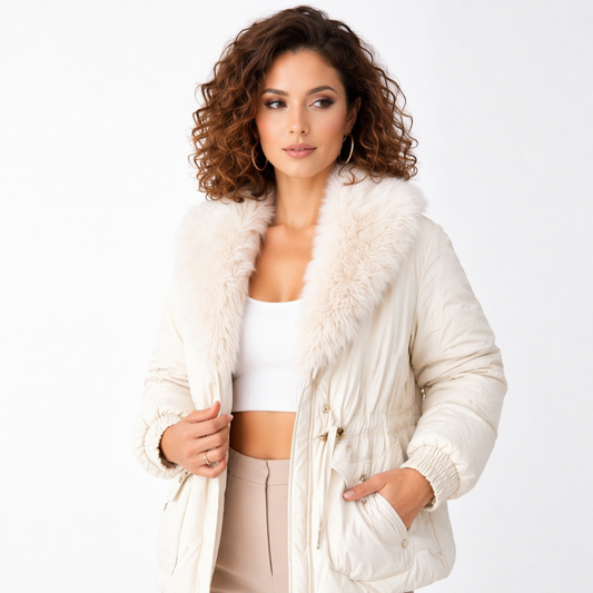 Chaqueta acolchada corta