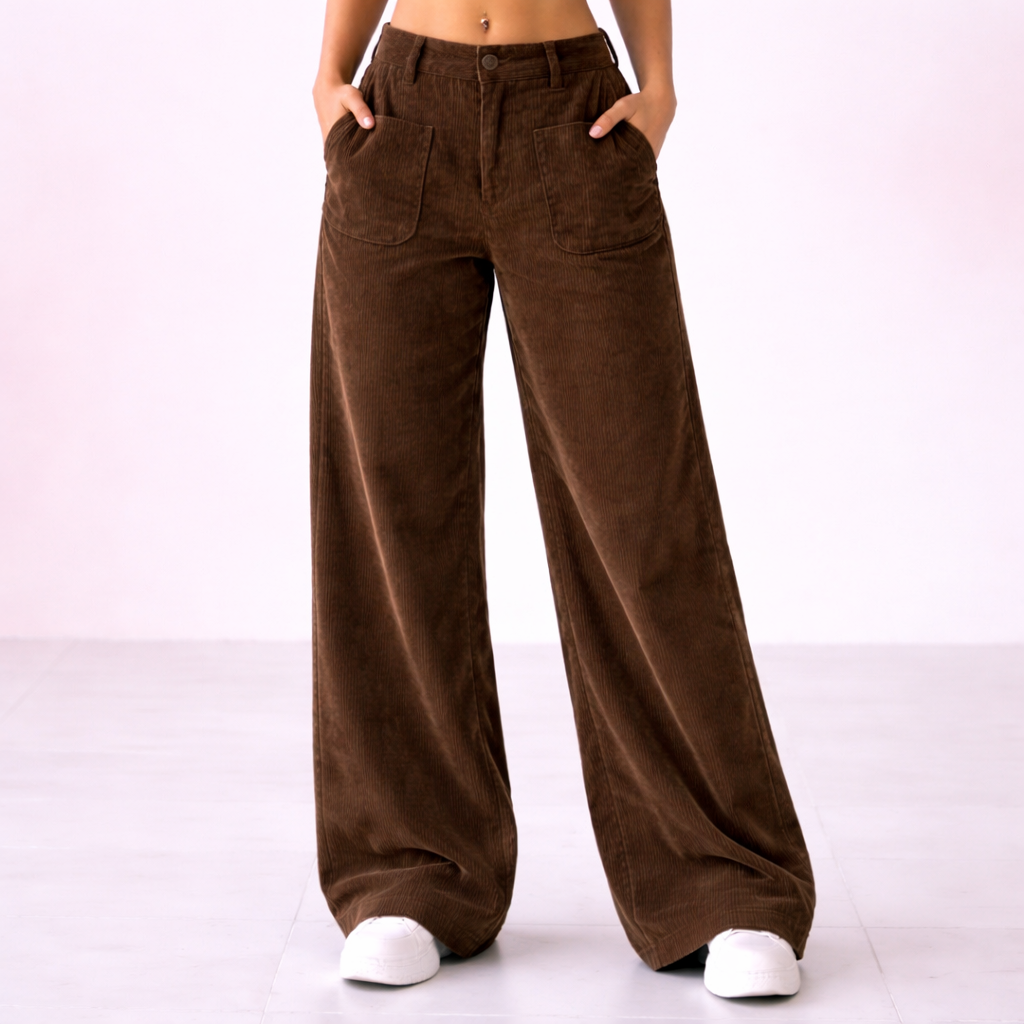 pantalones de pierna ancha