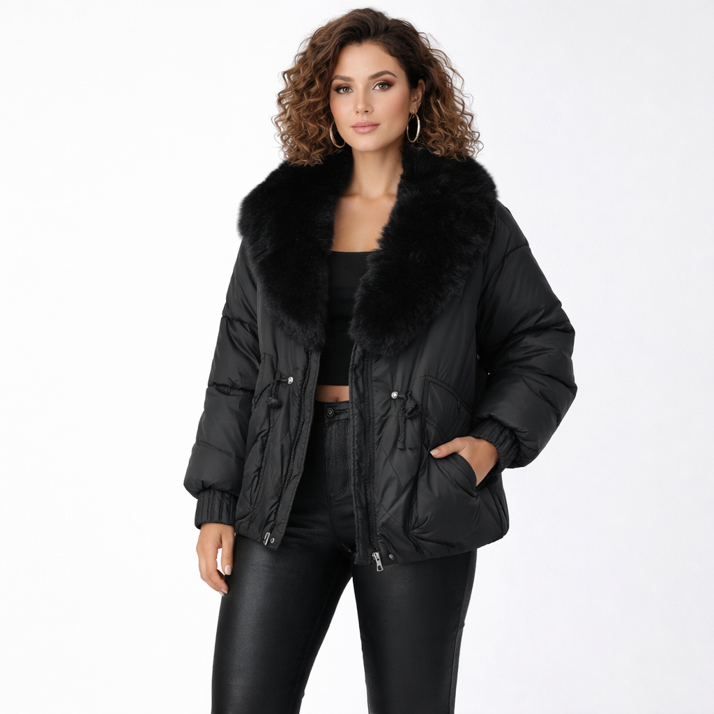 Chaqueta acolchada corta