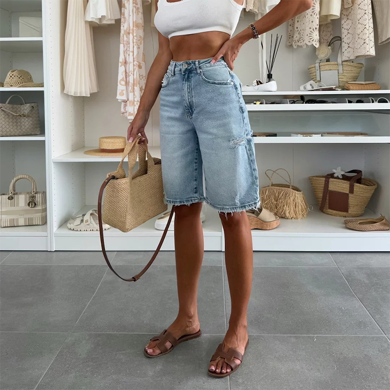 Shorts vaqueros mujer