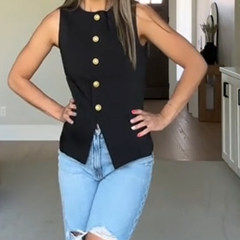 chaleco elegante mujer
