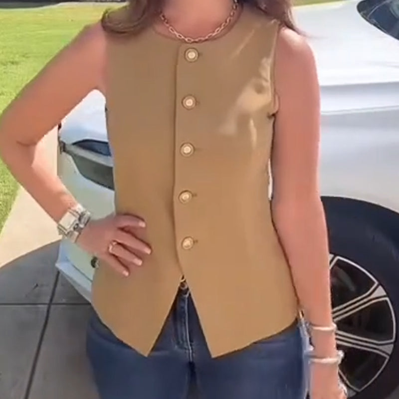 chaleco elegante mujer