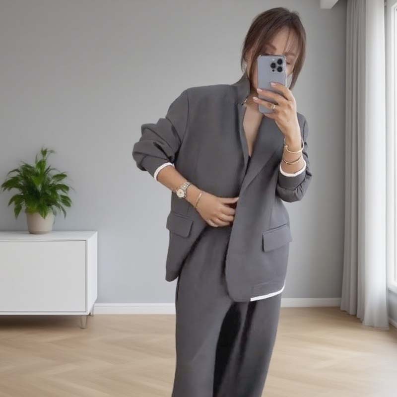 conjunto de blazer