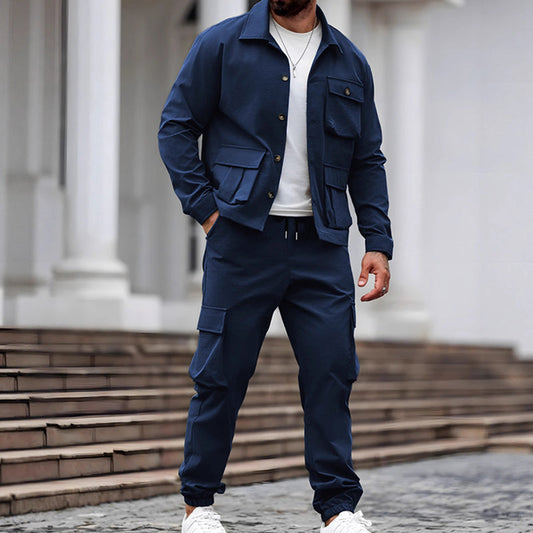 Conjunto retro de chaqueta