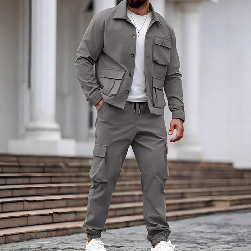 Conjunto retro de chaqueta