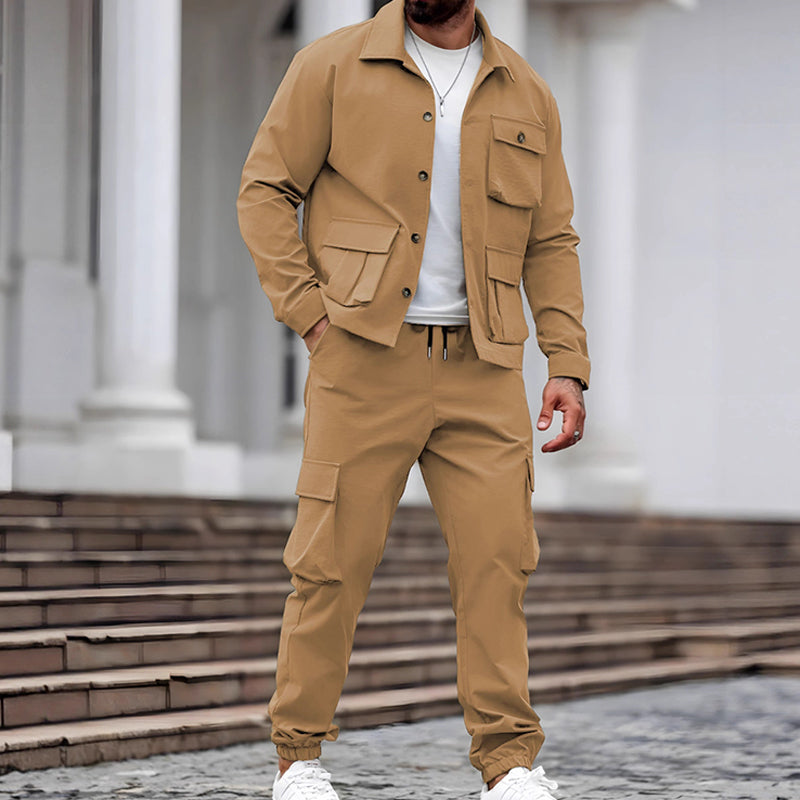 Conjunto retro de chaqueta