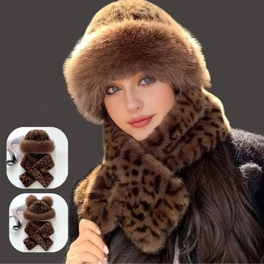 Conjunto de gorro y bufanda