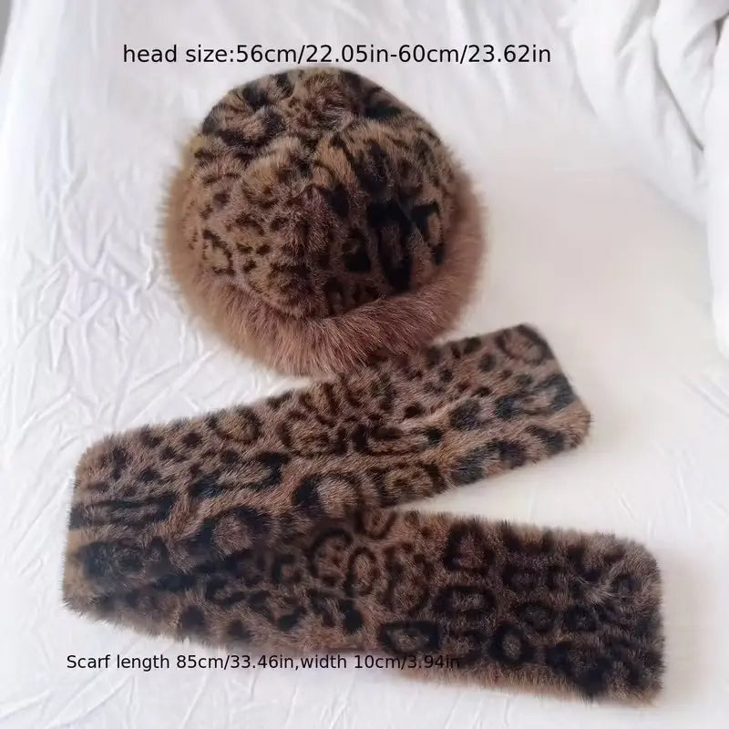 Conjunto de gorro y bufanda