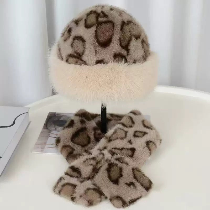Conjunto de gorro y bufanda