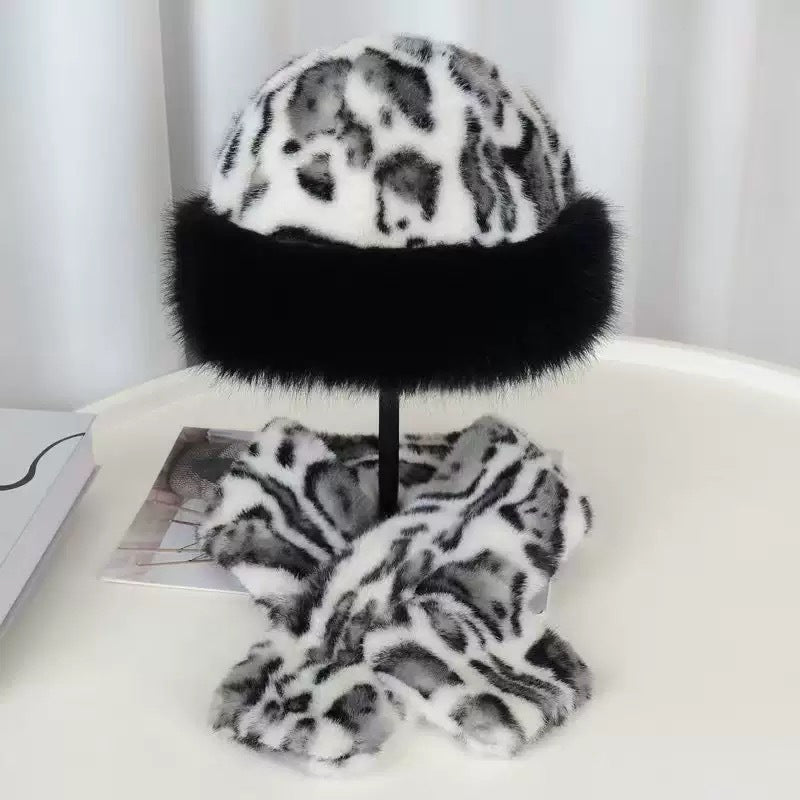 Conjunto de gorro y bufanda